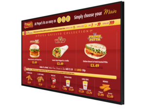 Digital Menu Board White Background Image (2)