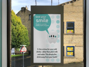 Double Sided Hanging Display My Dentist (6)